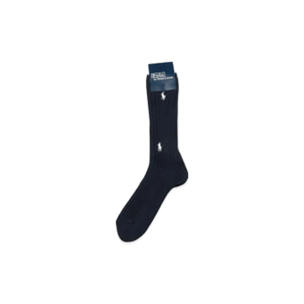 BEAMS x Polo Ralph Lauren Women's Socks "Navy/White"