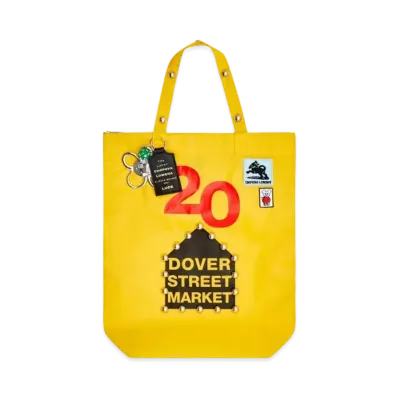 Dover Street Market London x Chopova Lowena 20th Anniversary Tote "Yellow"