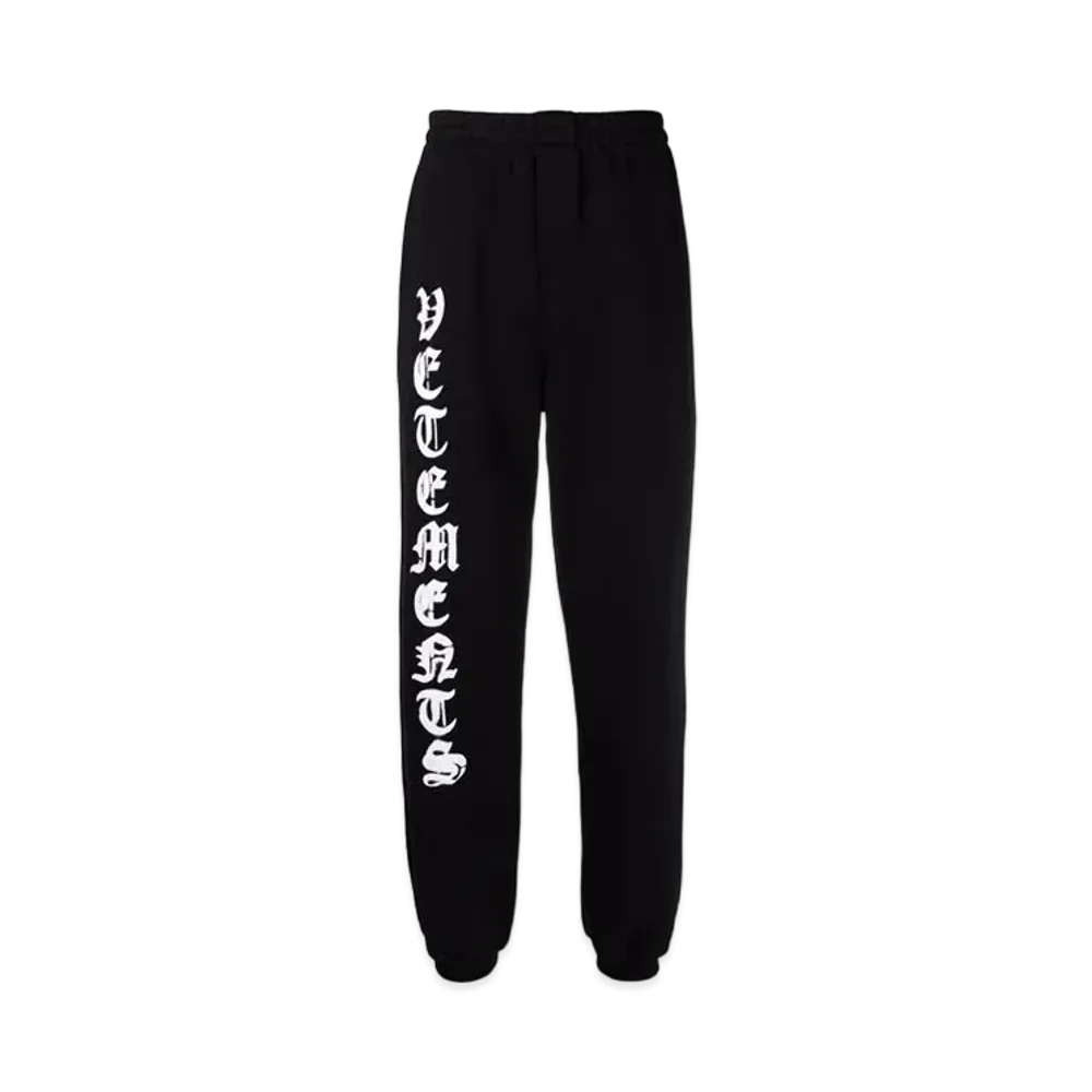 VETEMENTS Anarchy Logo Jogger Pants "Black"