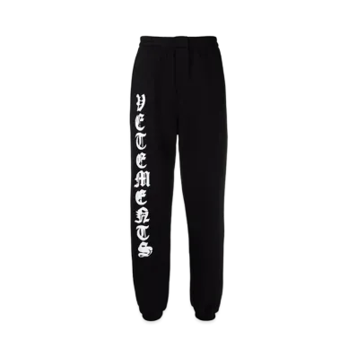VETEMENTS Anarchy Logo Jogger Pants "Black"