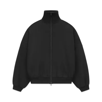 FEAR OF GOD Cotton Wool High Neck Jacket "Black"