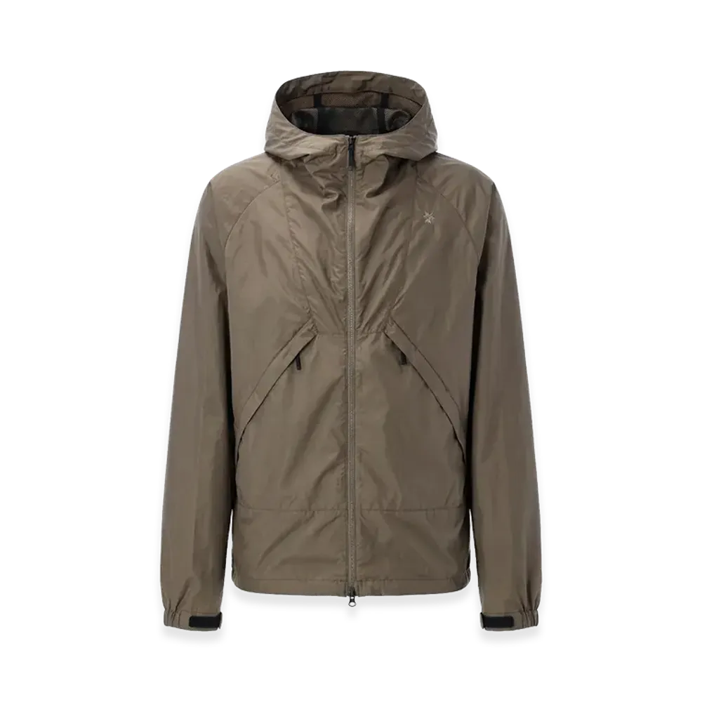 Goldwin Ripstop Hooded Jacket (Unisex) "Brown"