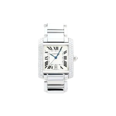 Cartier Tank Francaise LM "Silver" WE1003S3