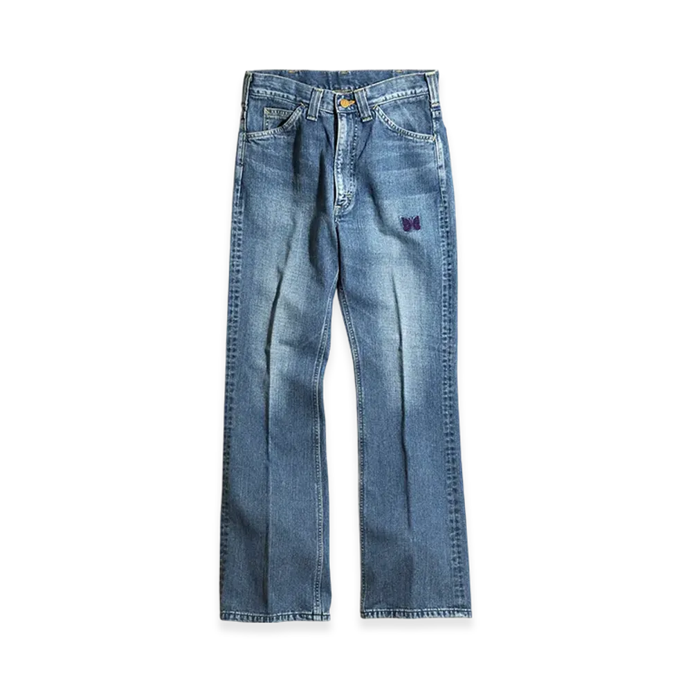 NEEDLES x LEE Flare Jean "Indigo"