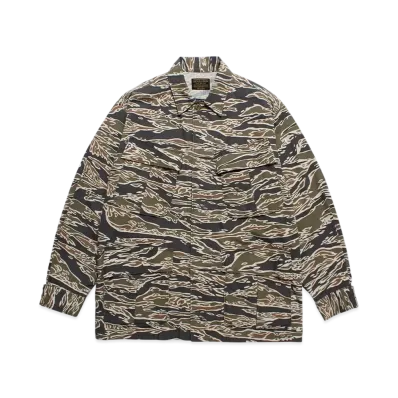 WACKO MARIA Tiger Camo Fatigue Jacket "Olive"