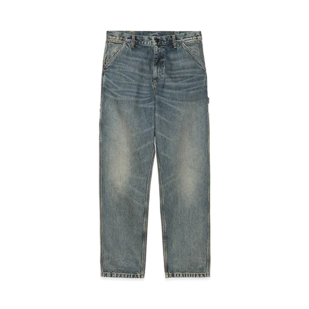 Carhartt WIP Single Knee Pant "Blue(Worn Used Wash)"