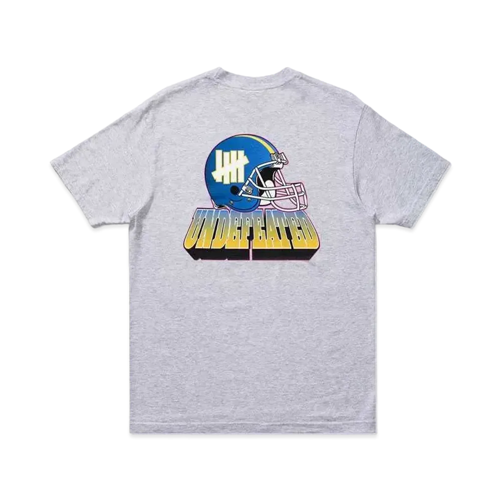 UNDEFEATED PIGSKIN S/S TEE - 80274 "Gray"