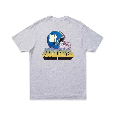 UNDEFEATED PIGSKIN S/S TEE - 80274 "Gray"