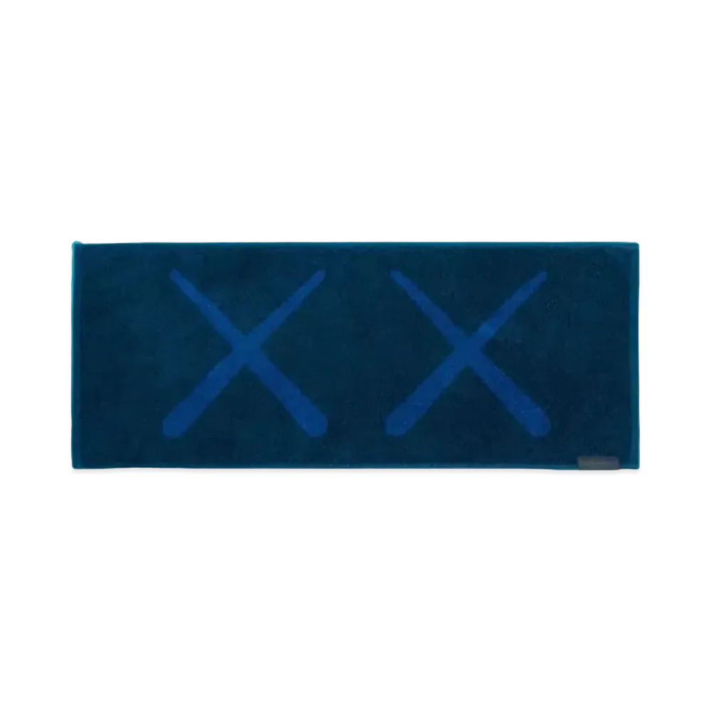 KAWS HOLIDAY Korea Towel "Navy"