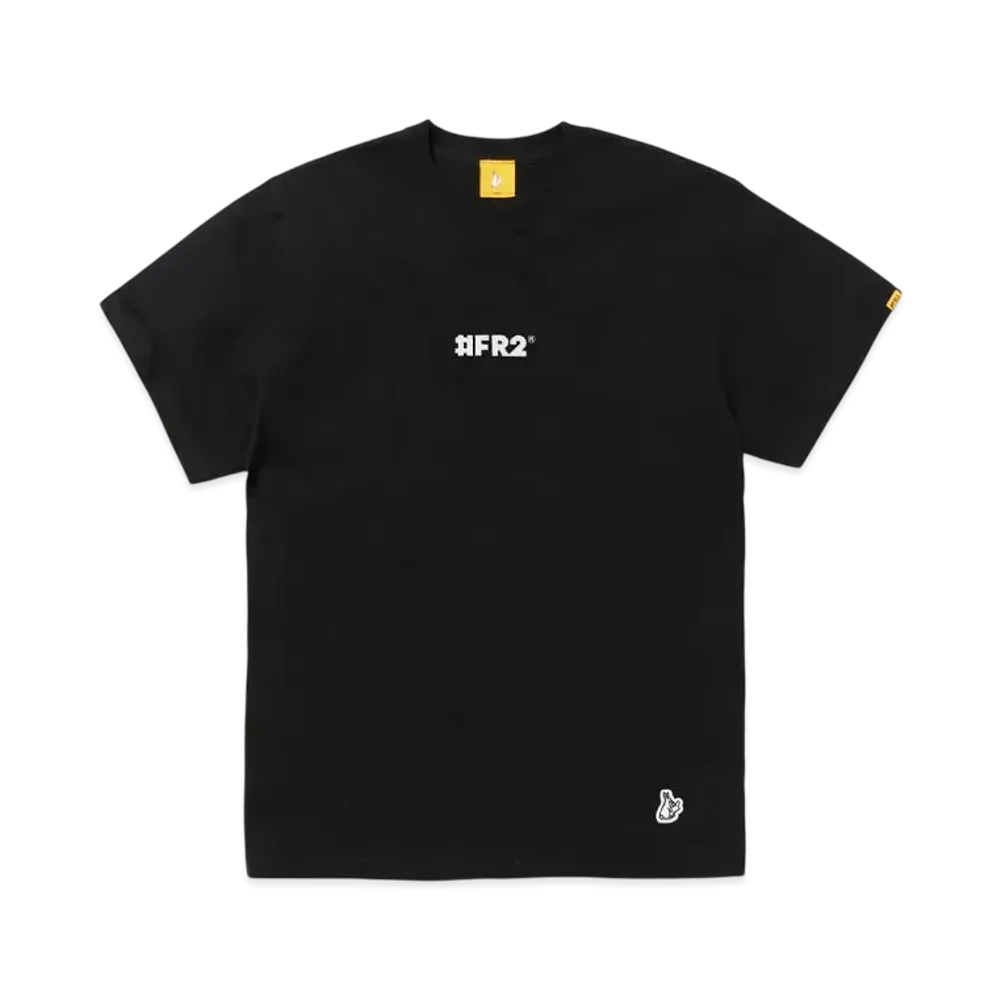 FR2 Rabbits Circle Logo T-shirt "Black"