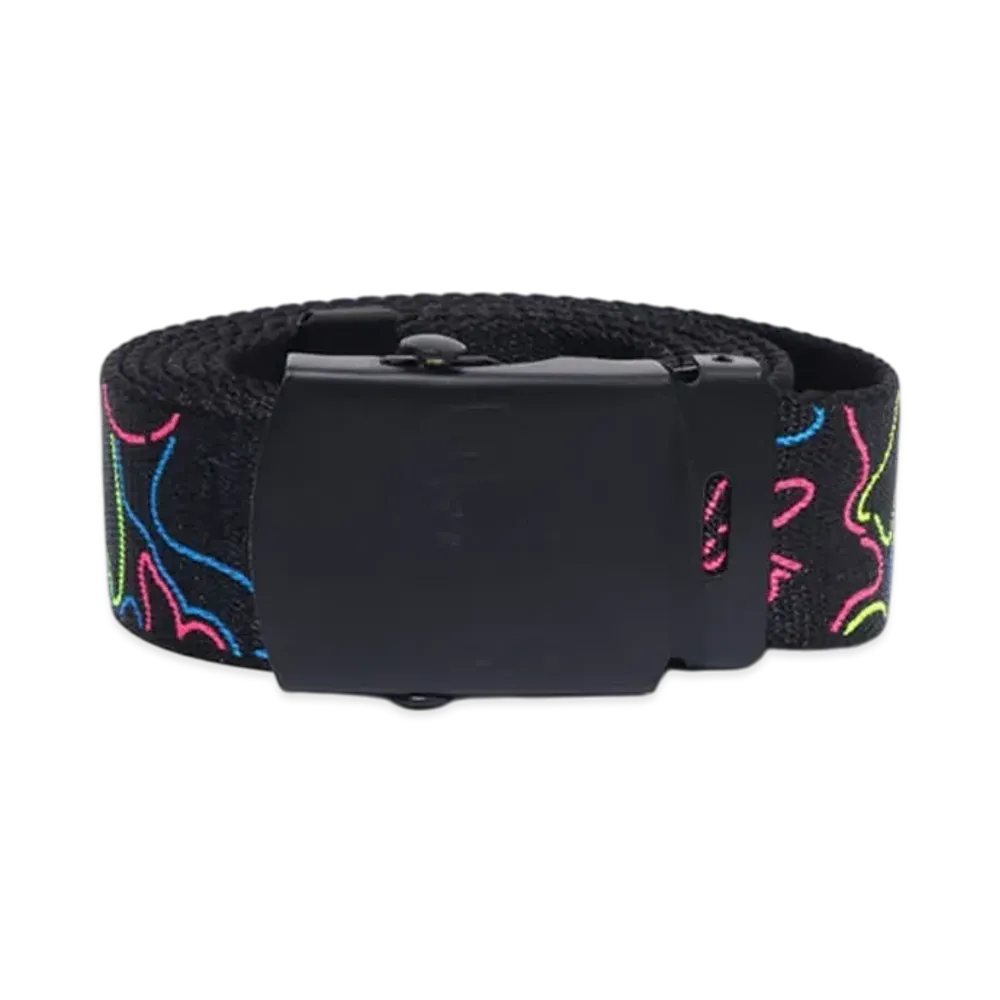 A BATHING APE Neon Camo Gi Belt "Multi"