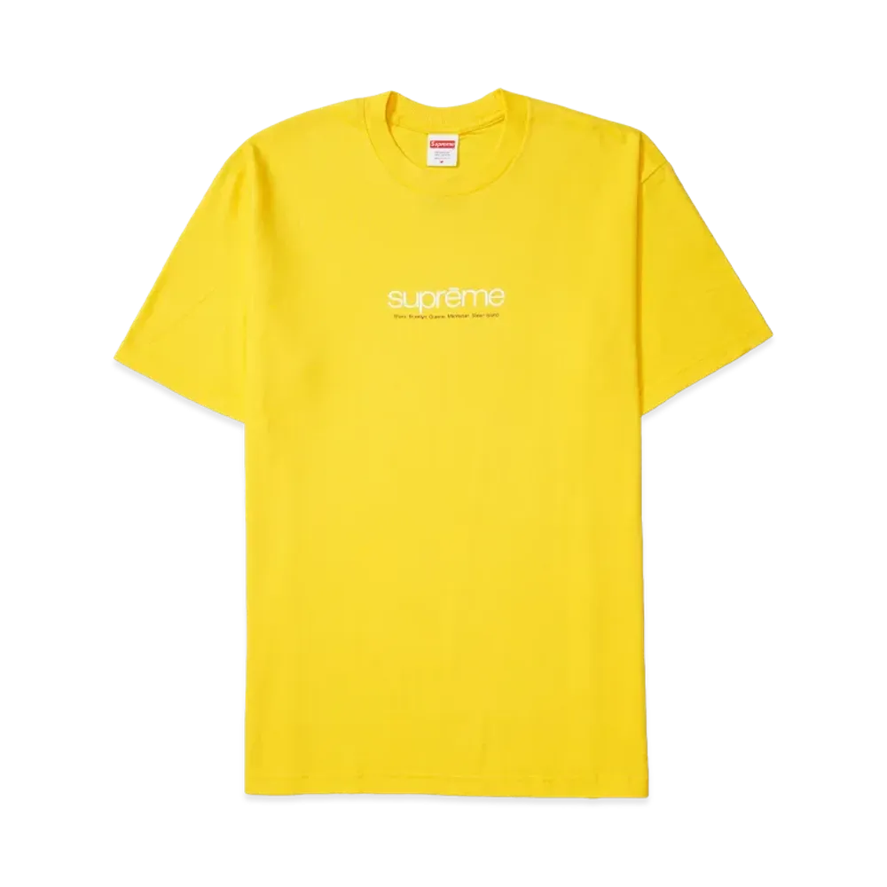 Supreme Five Boroughs Tee "Yellow"