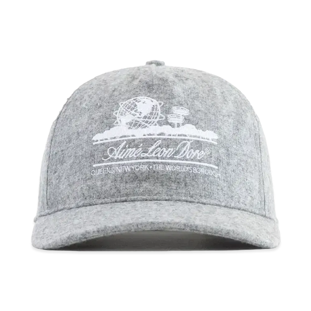 Aime Leon Dore Wool Unisphere Hat "Light Grey"