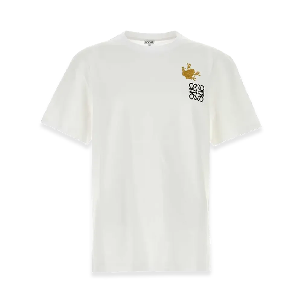 LOEWE White Cotton Tee "White"