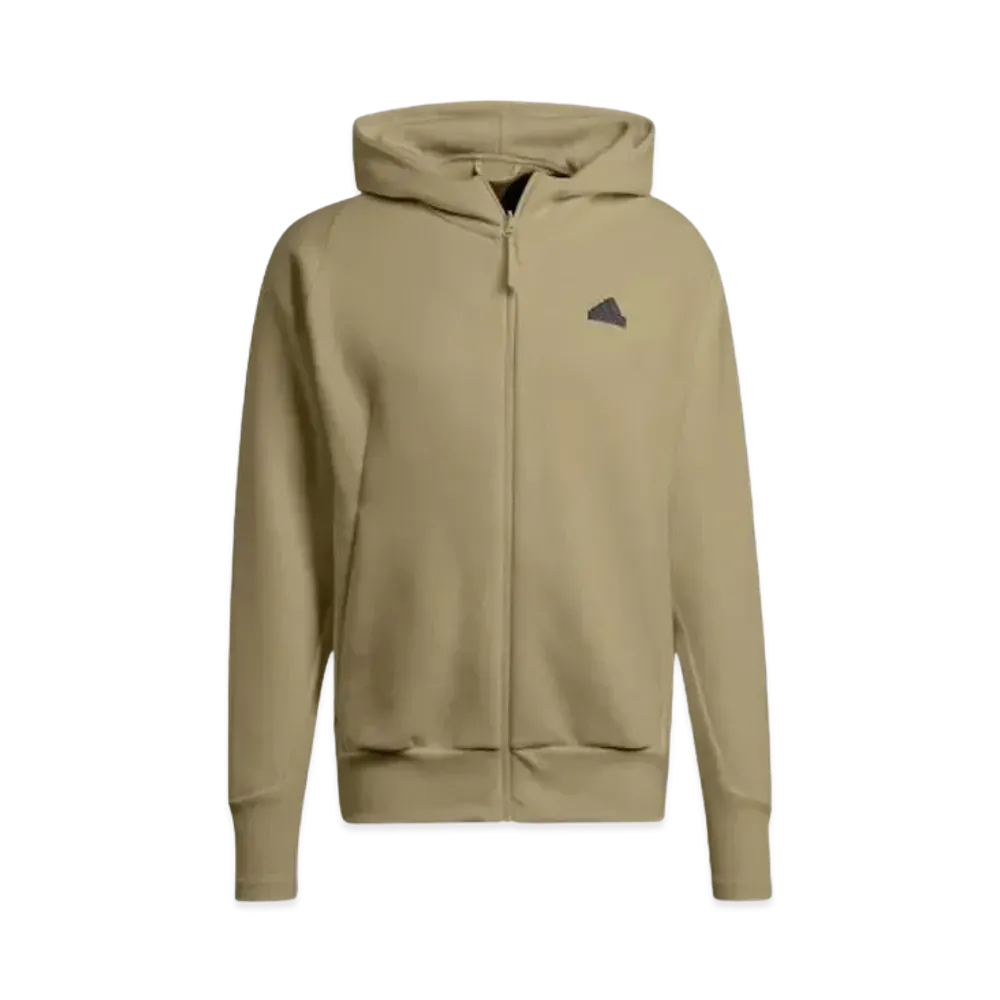 adidas Z.N.E. Premium Full Zip Hooded Track Jacket "Olive Strator"