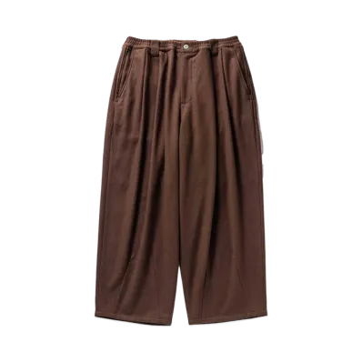 TIGHTBOOTH Wool Baggy Slacks "Brown"
