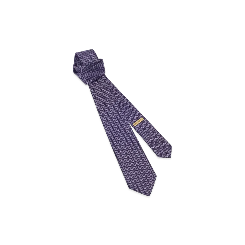 BVLGARI Formal Tie "Blue"