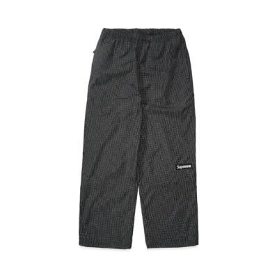 Supreme Reflective Ripstop Track Pant "Black"