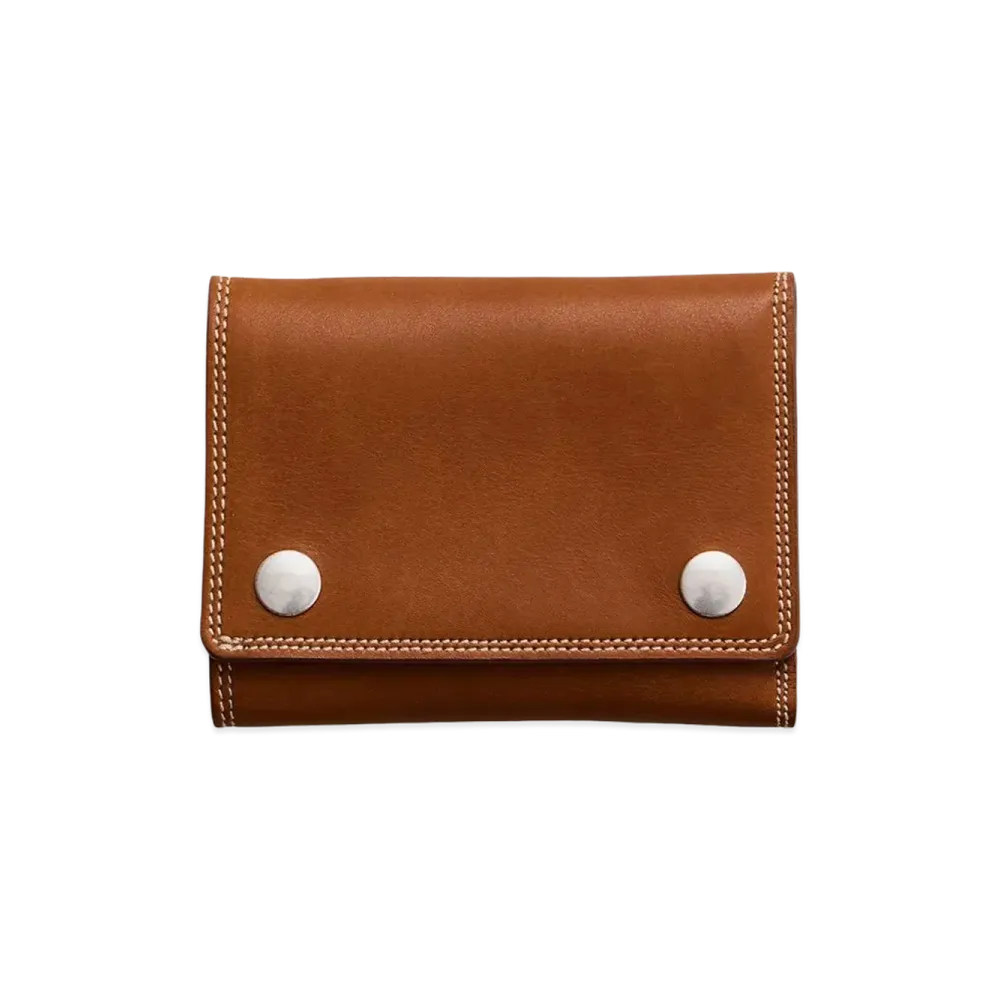 NICENESS Jeff Short Tracker Wallet "Cognac"