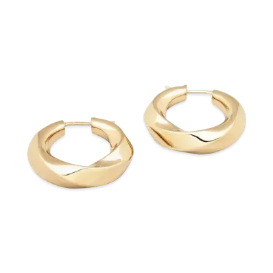 TOMWOOD Infinity Hoops "Gold"