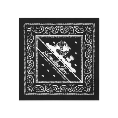 Aime Leon Dore Paisley Unisphere Bandana "Black"