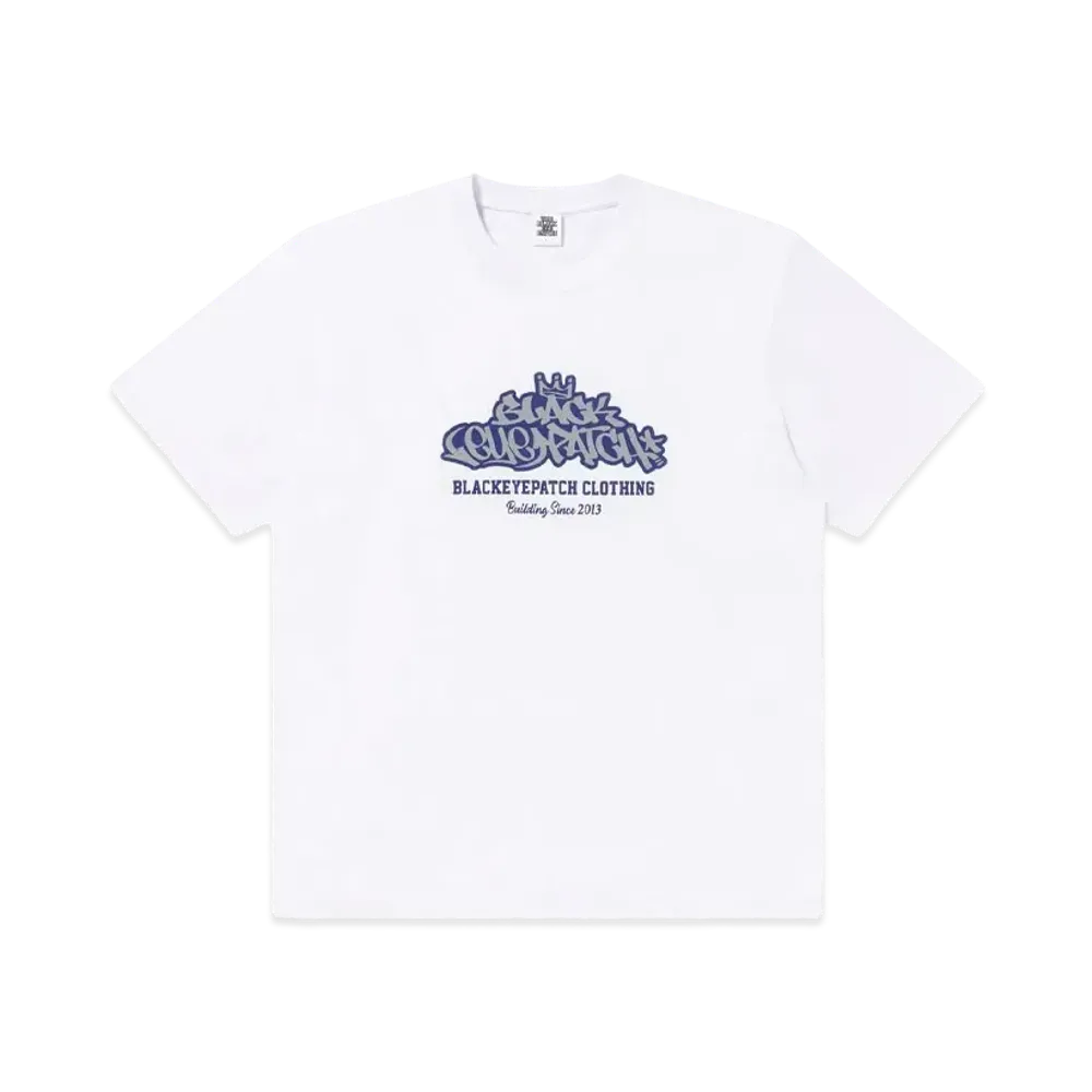 BlackEyePatch Style Script Tee "White"