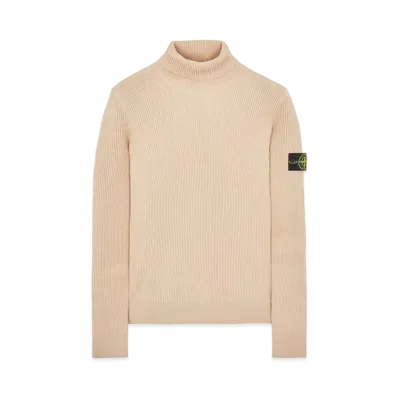 Stone Island 525C2 FULL RIB PURE WOOL "Pastele Pink"