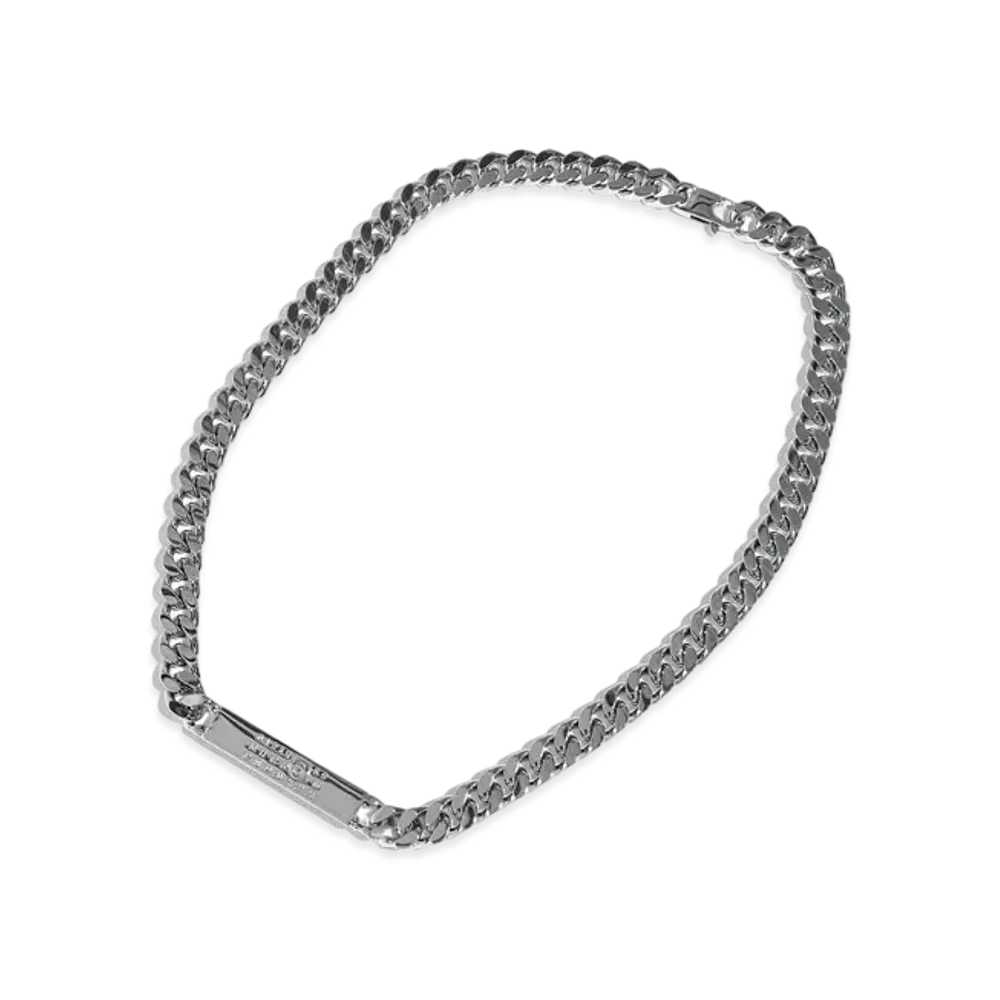 MM6 Maison Margiela Classic Chain Necklace "Silver"