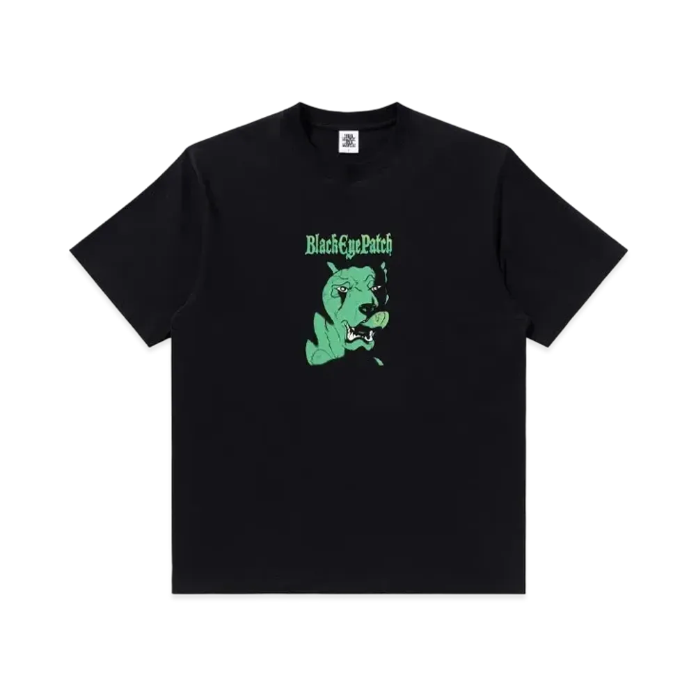 Blackeyepatch Concrete Green Tee "Black"