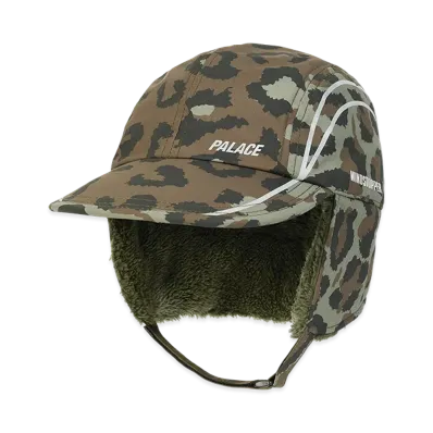 PALACE GORE-TEX WINDSTOPPER Posh Earflap 4-Panel "Cheetah"