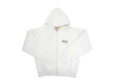 Stussy Stock Tokyo SS26 Zip Hood "Ash Heather"