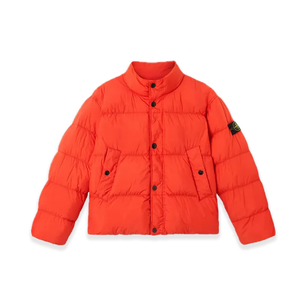 Stone Island 4100010 Crinkle Reps NY Recycled Nylon "Scarlet"