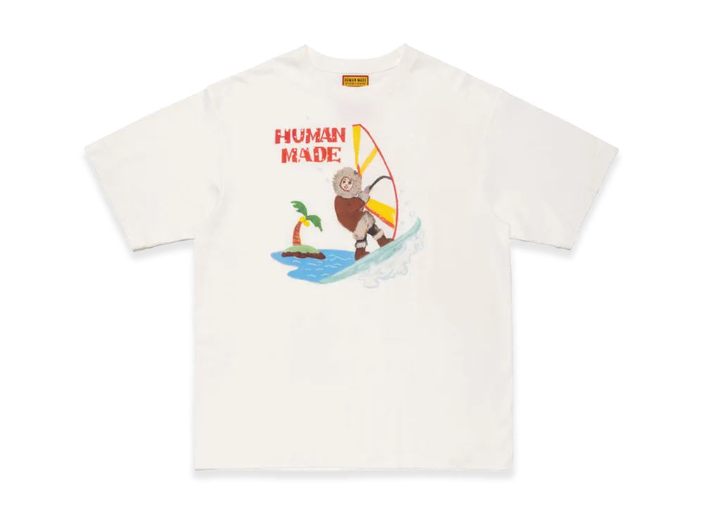 HUMAN MADE x KEIKO SOOTOME T-Shirt Side B "White"