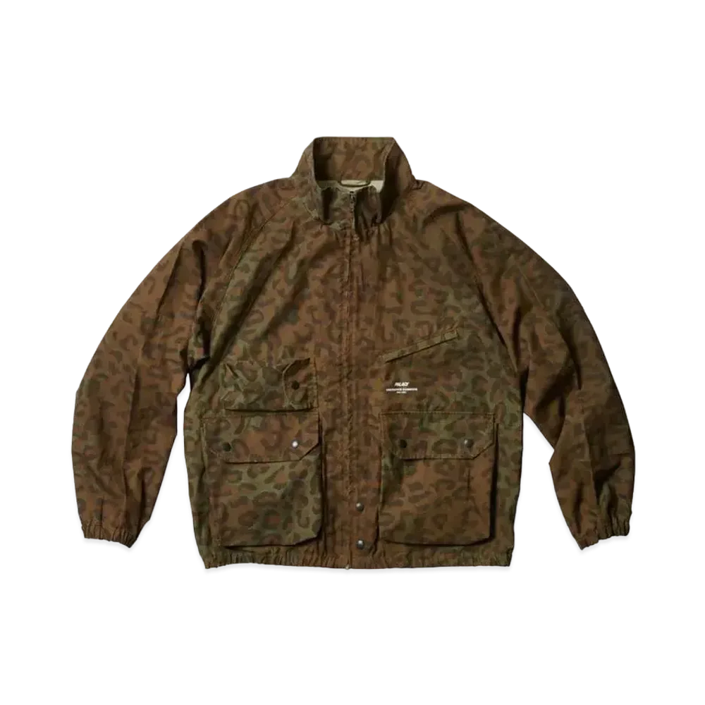 PALACE Engineered Garments Ripstop Washed Track Jacket "Cheetah"