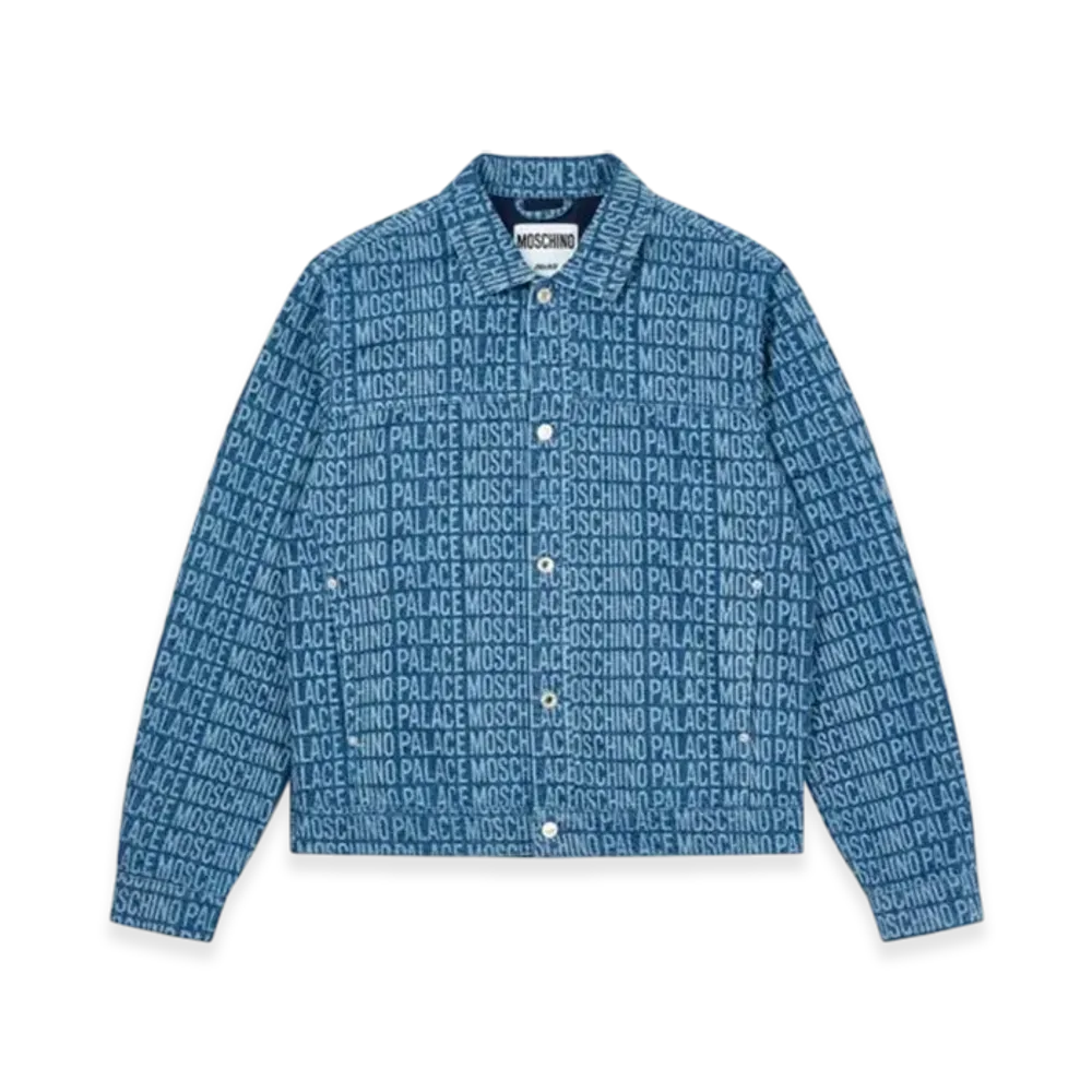 PALACE x Moschino Denim Jacket "Blue"