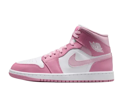 Nike Women's Air Jordan 1 Mid "Elemental Pink/Iced Carmine"