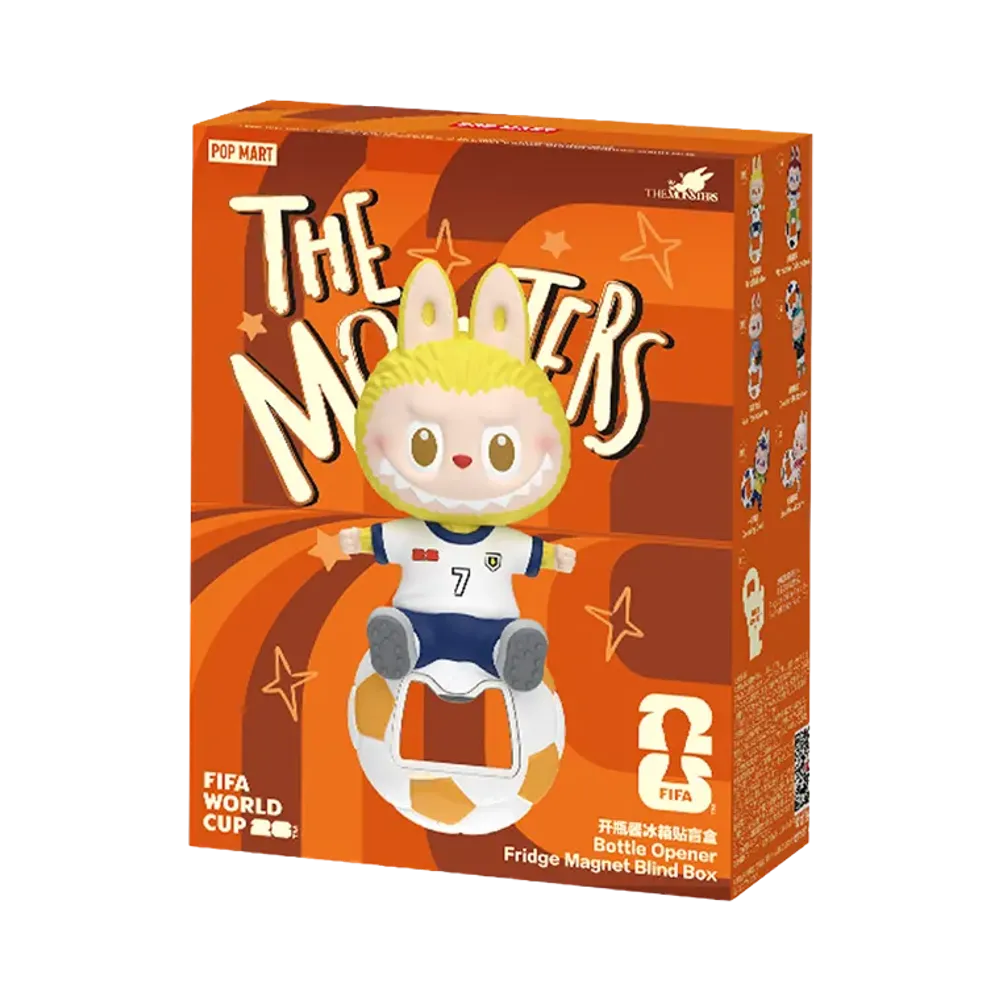POP MART THE MONSTERS x FIFA SERIES - Bottle Opener Fridge Magnet Blind Box [Piece]