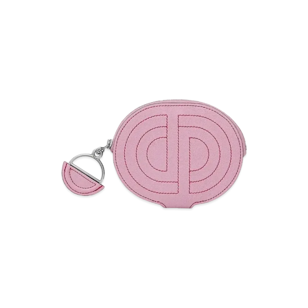 Hermes In-The-Loop Mini Wallet "Mauve Sylvestre/White"