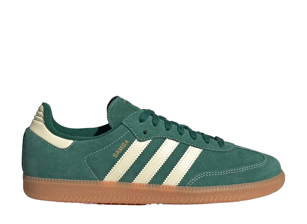 adidas Samba OG "Collegiate Green/Warm Vanilla"