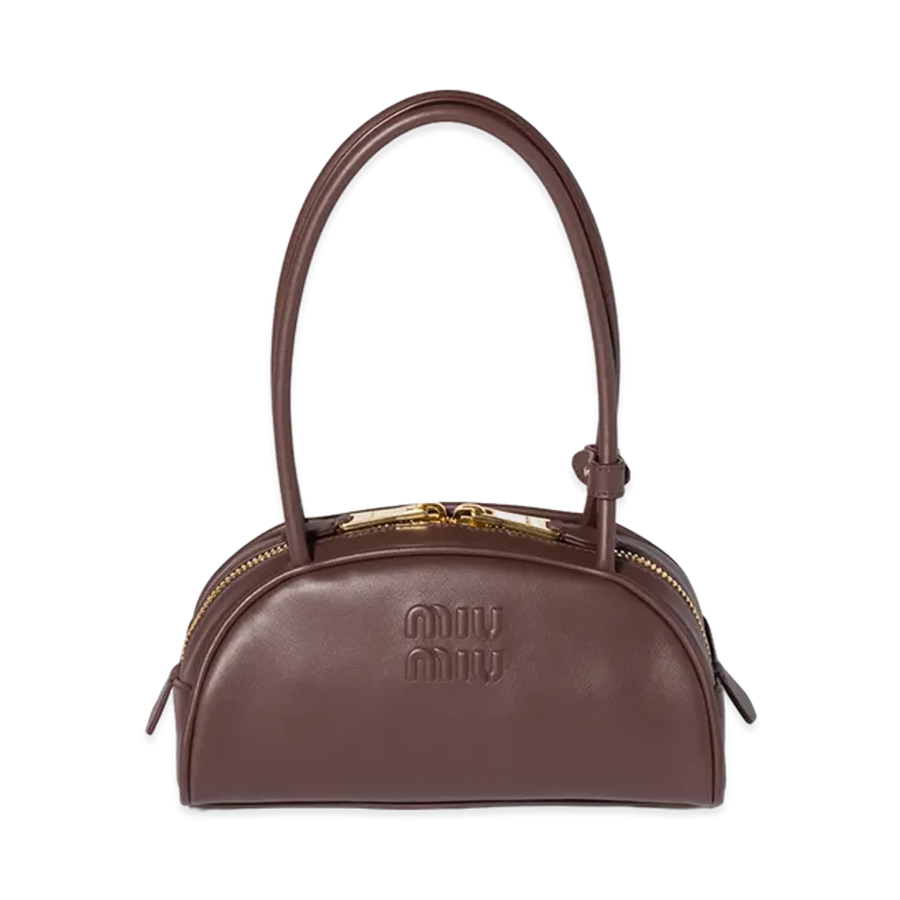 MIU MIU Beau Leather Bag "Briarwood"