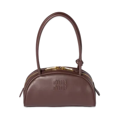 MIU MIU Beau Leather Bag "Briarwood"