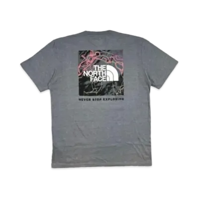 The North Face S/S Box NSE Tee "Gray/Lightning"
