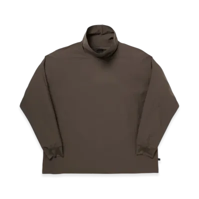 DAIWA PIER39 Tech Turtle Neck L/S "Brownkhaki"