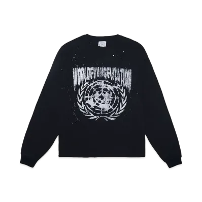 SOMEIT W.E Vintage LS Tee "BLACK"