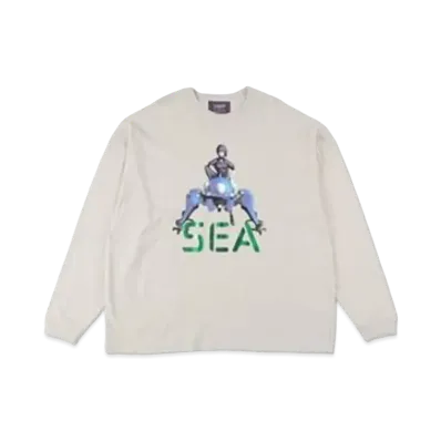 WIND AND SEA x Ghost In The Shell Sac_2045 A32 L/S T Shirt "Gray"