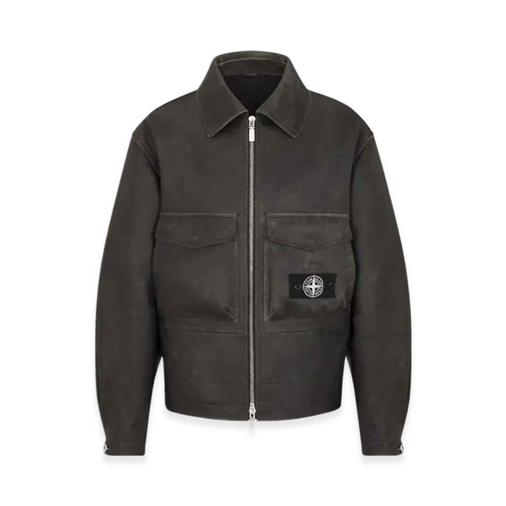 Dior x Stone Island Nappa Lambskin Jacket "Black"