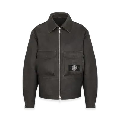 Dior x Stone Island Nappa Lambskin Jacket "Black"