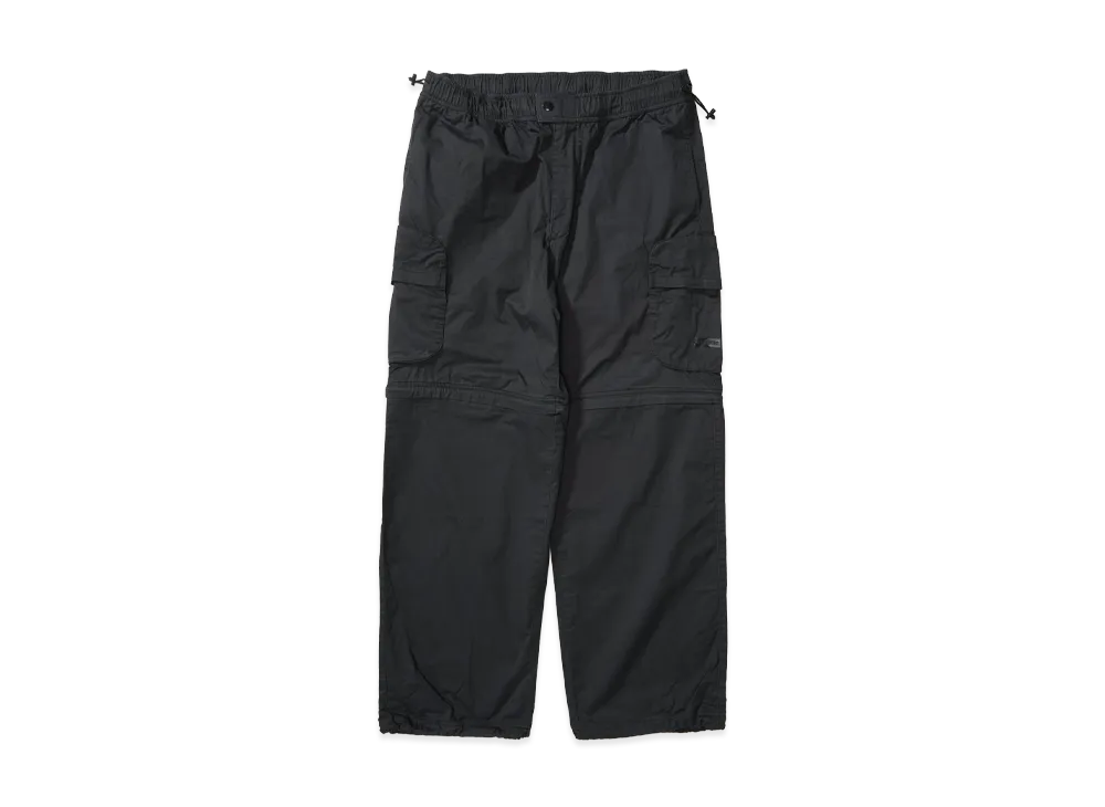 シュプリーム カーゴ ジップ オフ シンチ パンツ "ブラック"