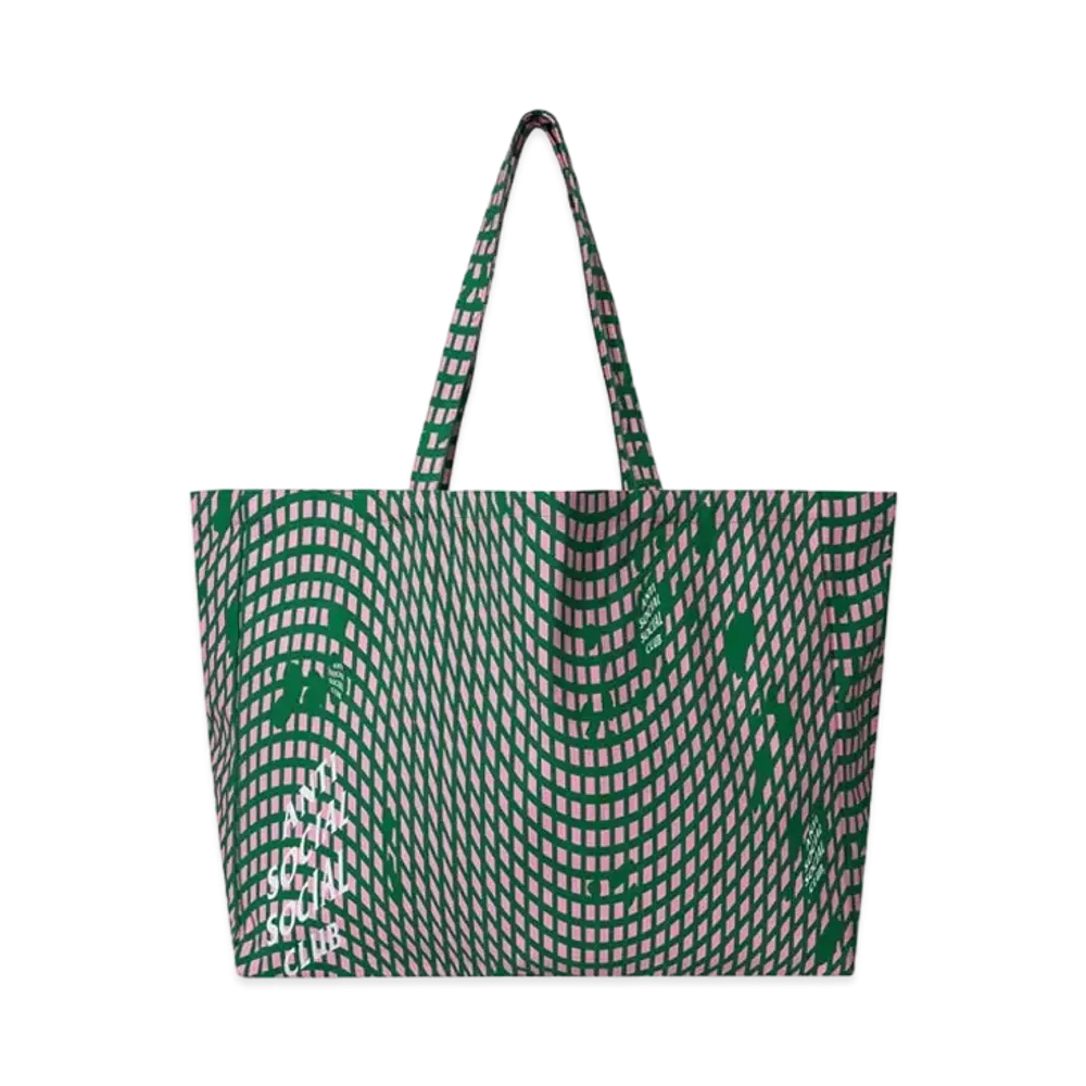 ANTI SOCIAL SOCIAL CLUB FW22 Tokyo 1997 Tote Bag "Green"