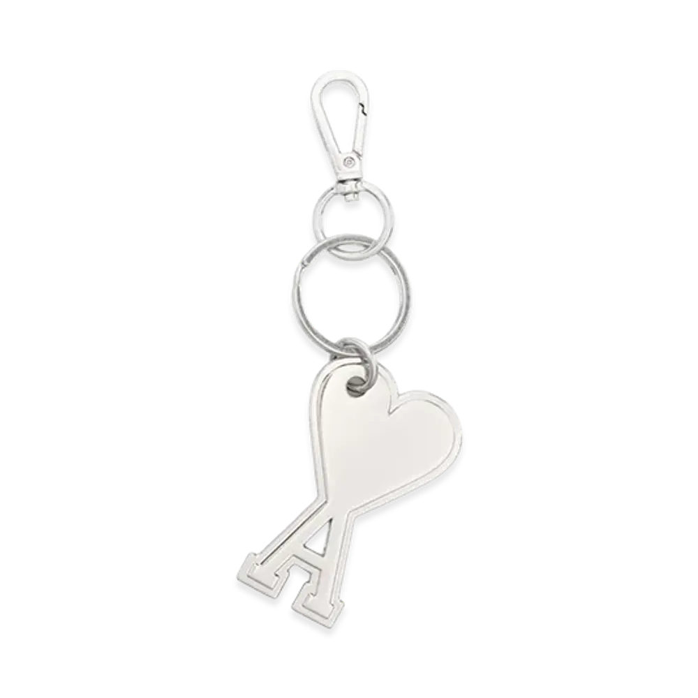 AMI PARIS Women's Keychains "Silver"